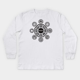 Dharma Stations Kids Long Sleeve T-Shirt